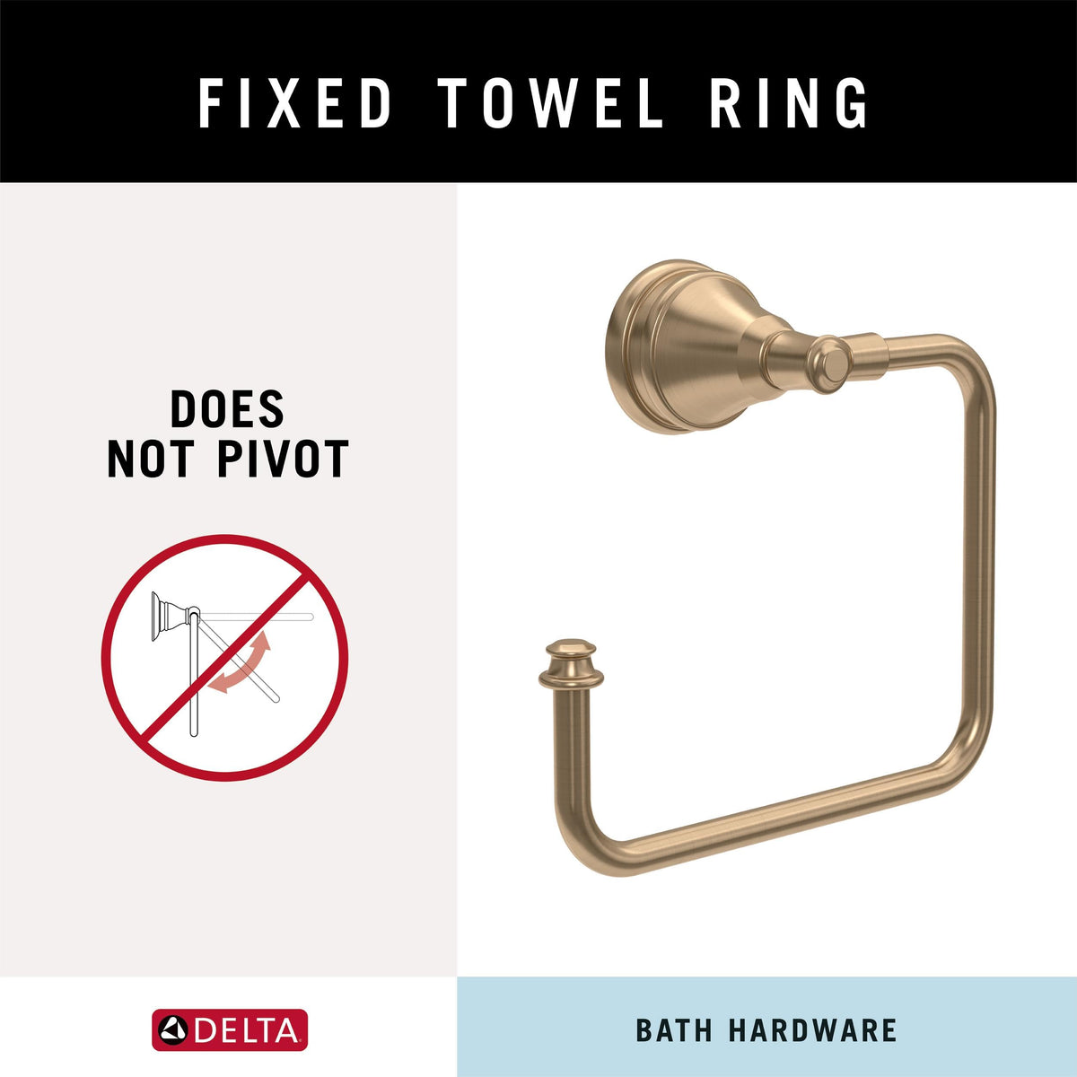 Durable metal construction resists daily wear in busy bathrooms