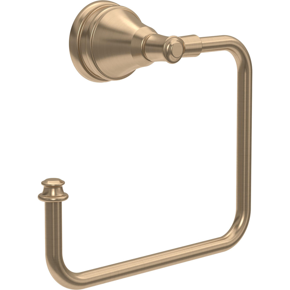 Delta Mylan towel ring wall-mounted for compact bathroom storage