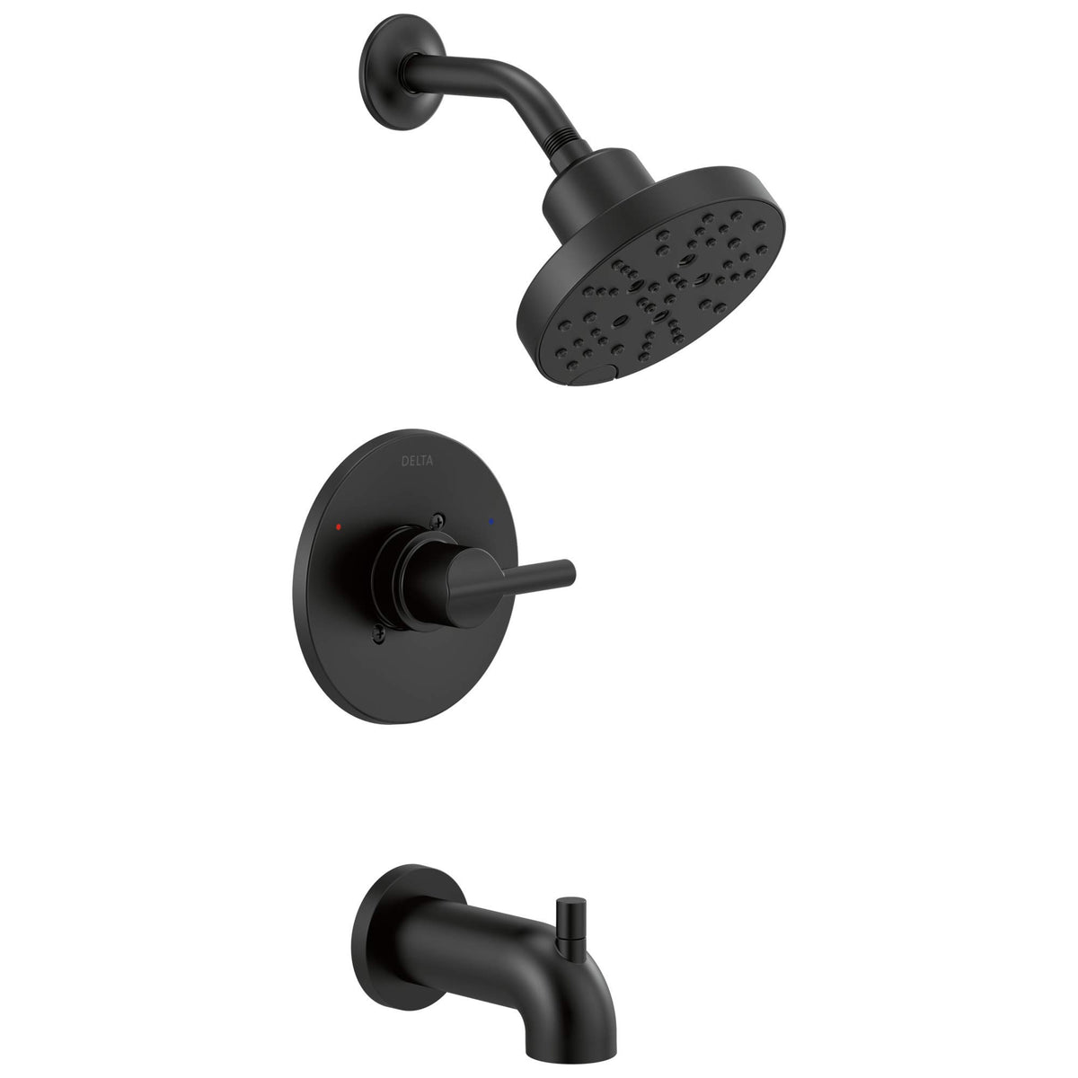 Delta Nicoli 14 Series H2Okinetic bath head with wide coverage for a spa-like shower
