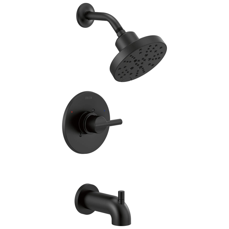 Delta Nicoli 14 Series H2Okinetic bath head with wide coverage for a spa-like shower