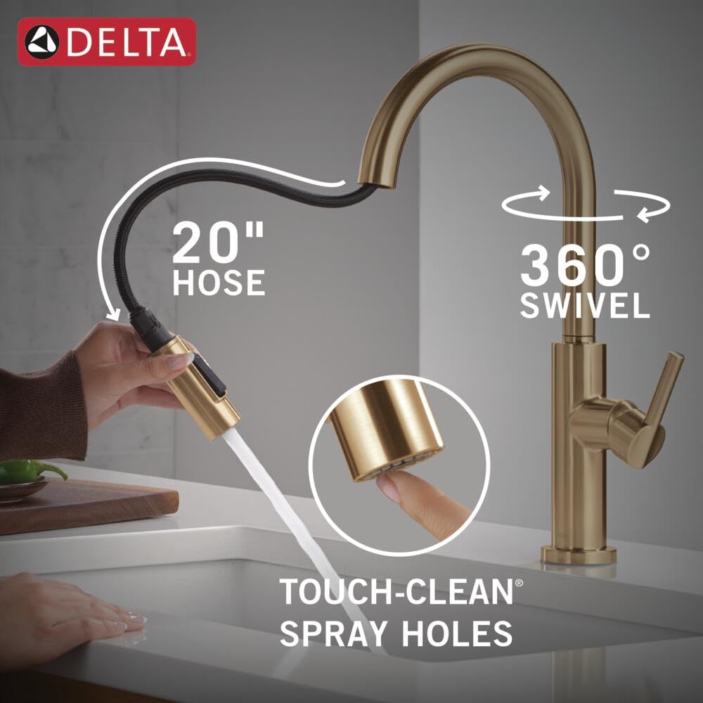 MagnaTite Docking on Delta Nicoli keeps the spray wand securely in place.