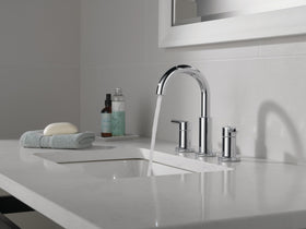 Delta Nicoli chrome packaging image highlights warranty and trusted quality assurance.