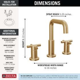 Delta Nicoli handle close-up demonstrating smooth operation.
