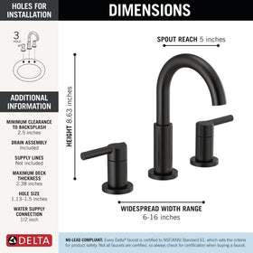 Delta Nicoli faucet is tested for extreme conditions for long-lasting color.