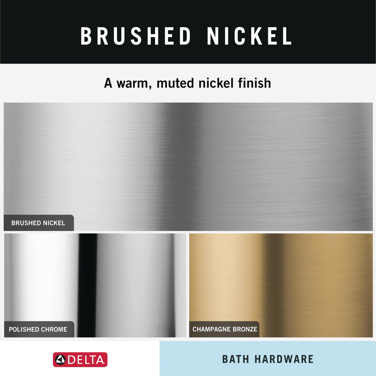 Delta Nicoli SpotShield mounting hardware included for DIY installation.