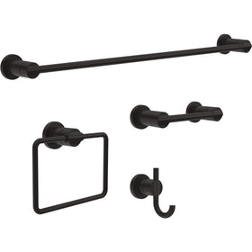 Delta Nicoli towel bar (18-24 in) for flexible bathroom storage.