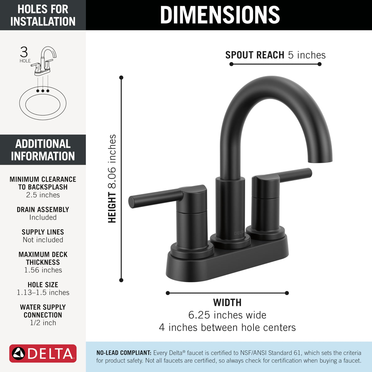Delta Nicoli valve tested for 500,000 uses for dependable performance