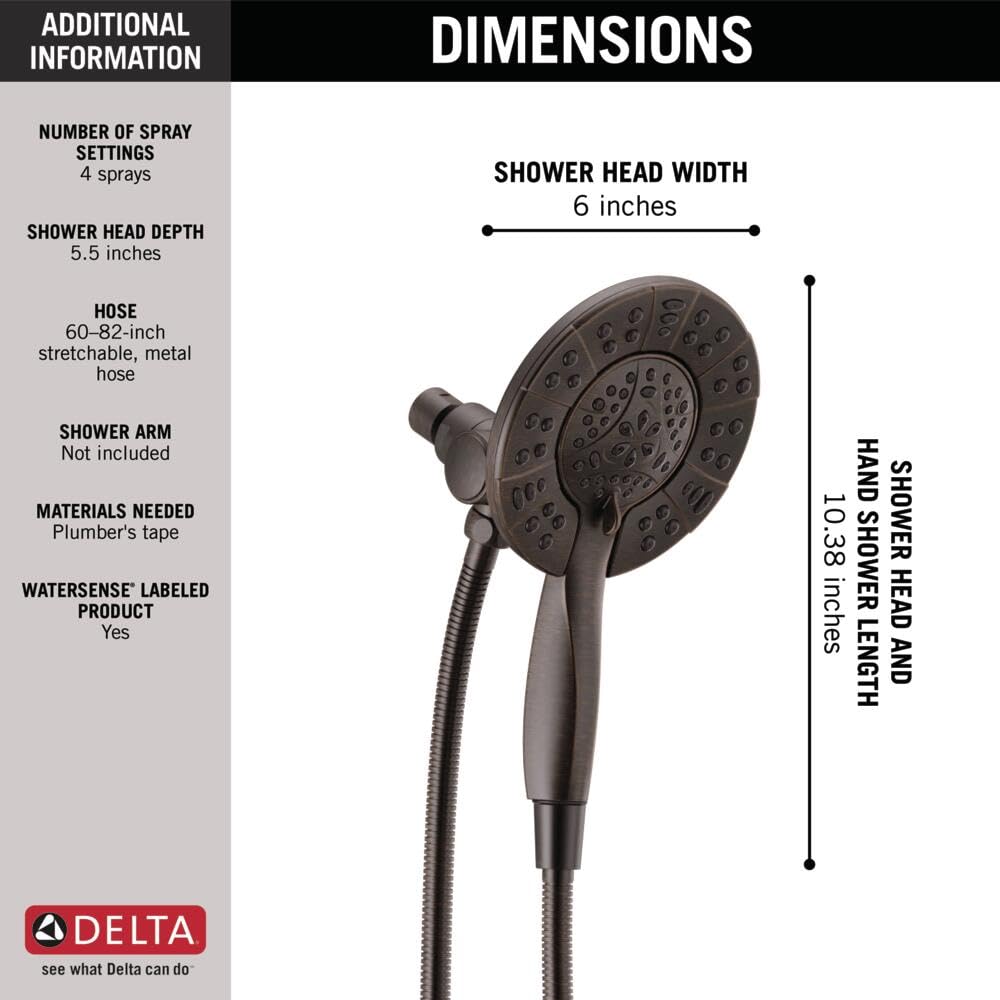 Pause setting on Delta shower head for water conservation