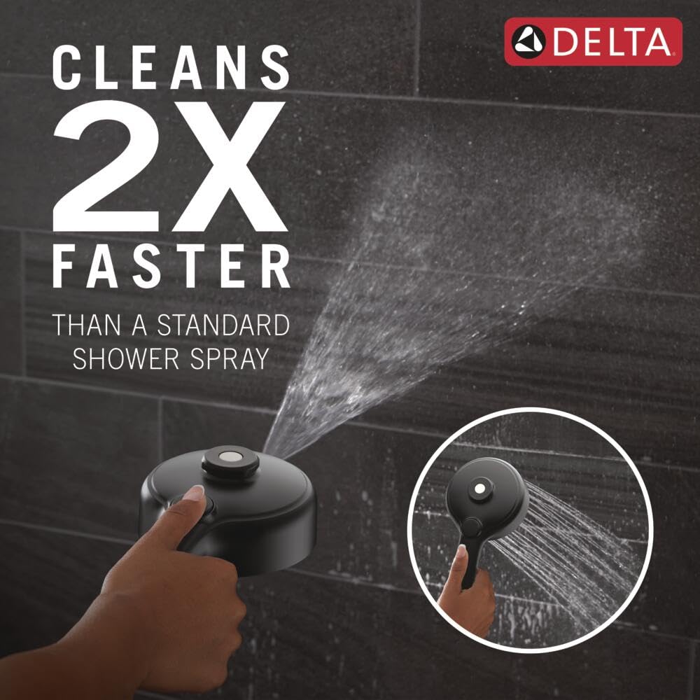 Delta PivotPro 3-way diverter lets rainhead and handheld work together