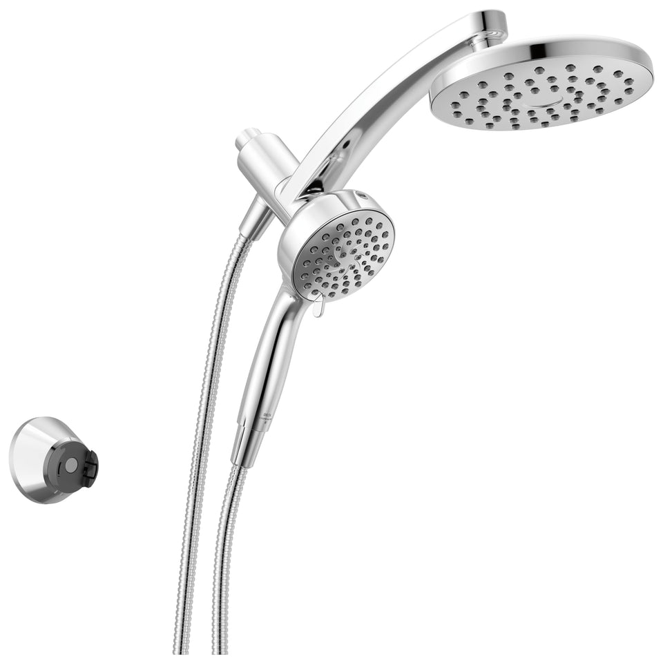 Delta PivotPro 360-degree pivot head for flexible showering and height adjustment