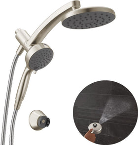 Delta PivotPro 7-inch raincan shower head delivering wide coverage