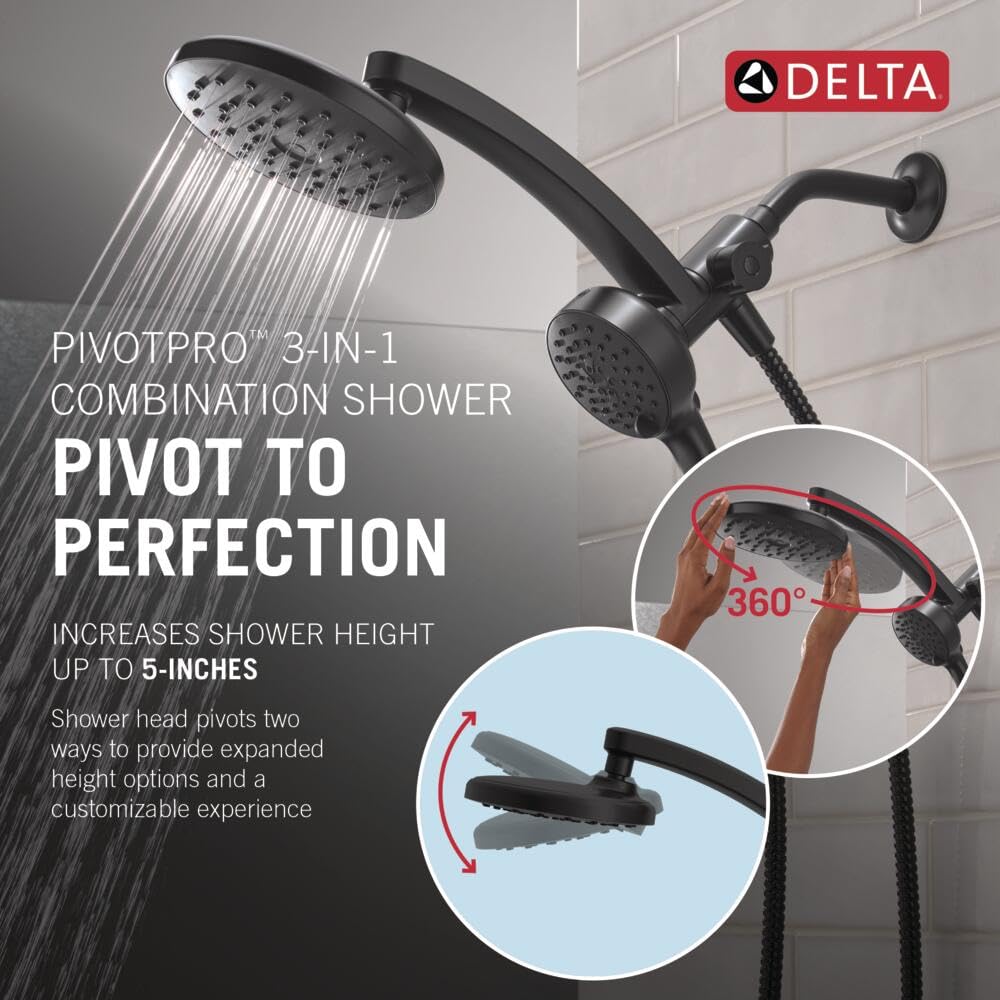 Delta PivotPro handheld spray for flexible rinsing and spot cleaning