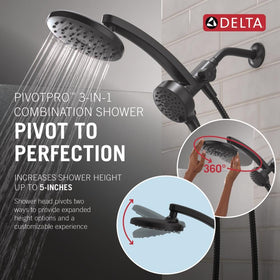 Delta PivotPro handheld spray for flexible rinsing and spot cleaning