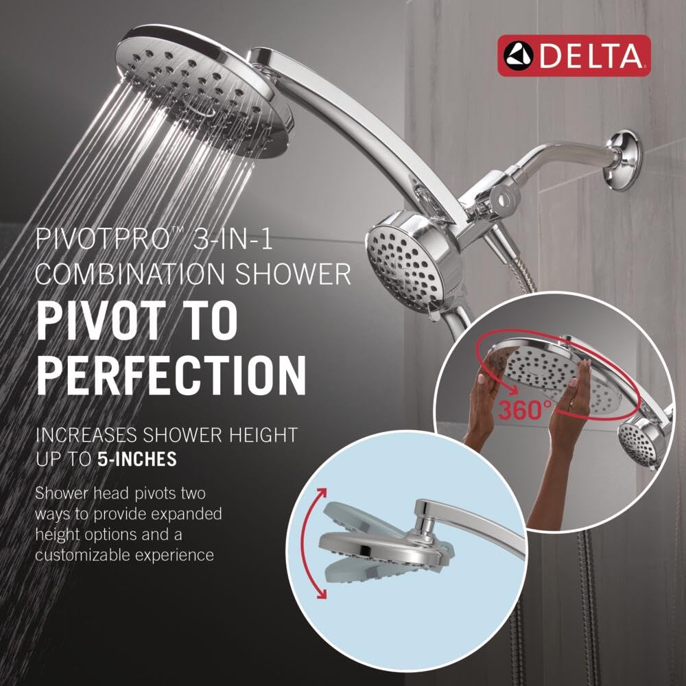 Delta ProClean spray showcases powerful cleaning action on fixtures