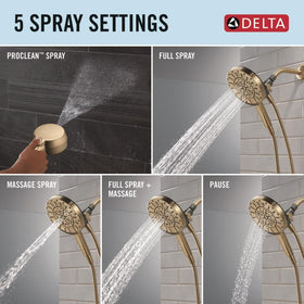 Delta ProClean spray-wide coverage for efficient cleaning