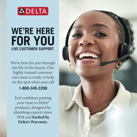 Delta MultiChoice system simplifies future shower updates.