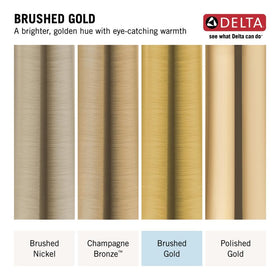 Delta Roe Brushed Gold installation guide for DIY setup
