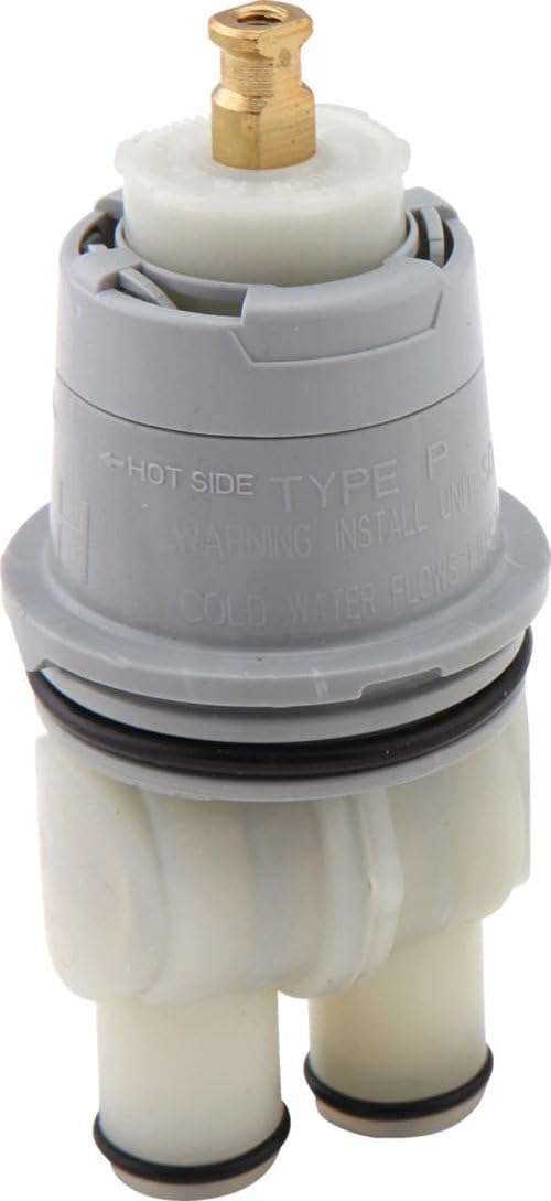 Delta RP46074 tub shower cartridge white shows precise control for temperature balance