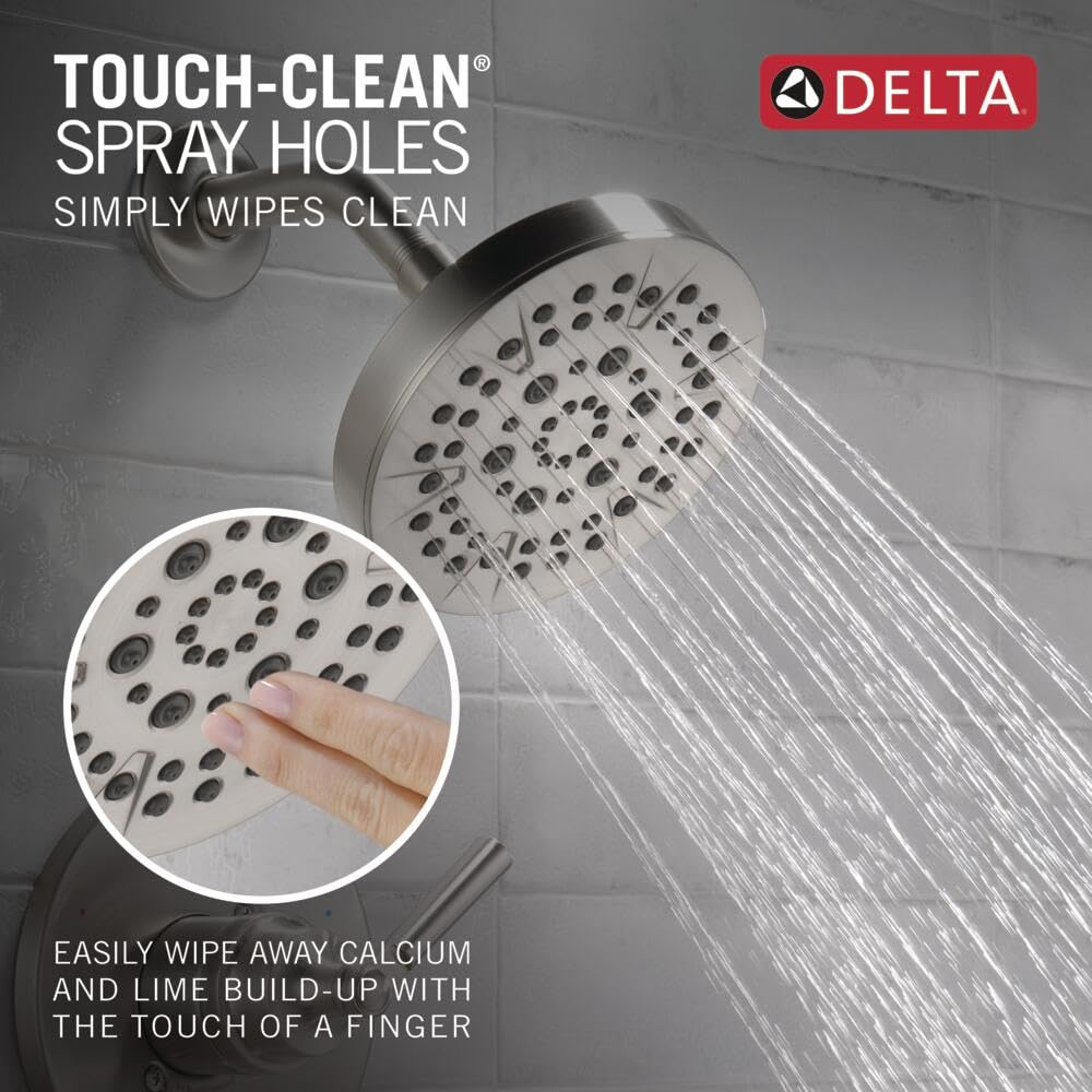 Delta Saylor 14 Series monitor valve component ensures steady temperature during use.