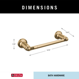 Clean lines and industrial-inspired handles of Delta Saylor