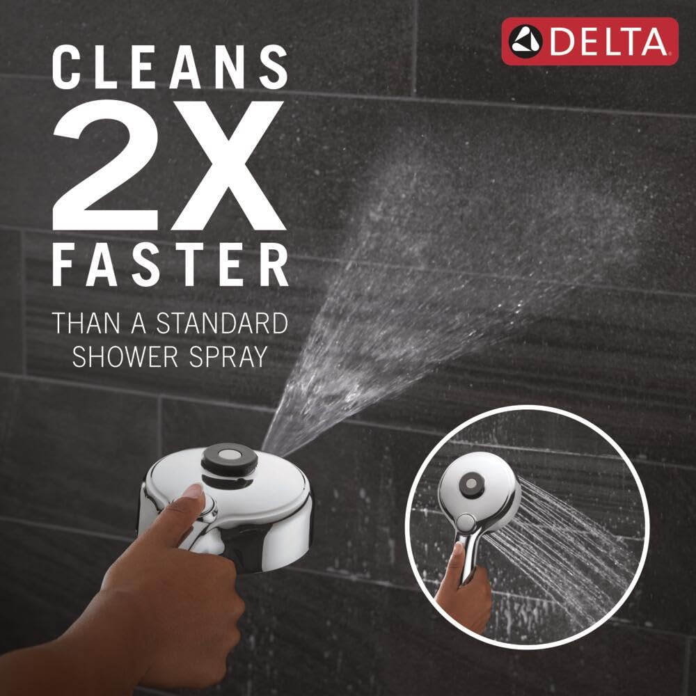 Delta three-way diverter allowing overhead and handheld options together or separately