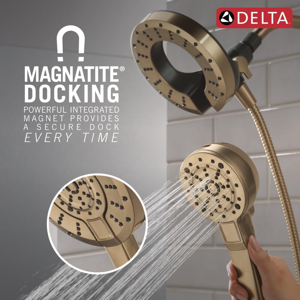 Delta soft-touch Touch-Clean nozzles resist mineral buildup