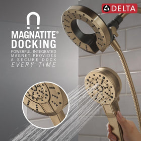 Delta soft-touch Touch-Clean nozzles resist mineral buildup