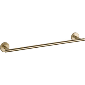 Delta Trinsic 18in towel bar champagne bronze finish adds elegant bath storage