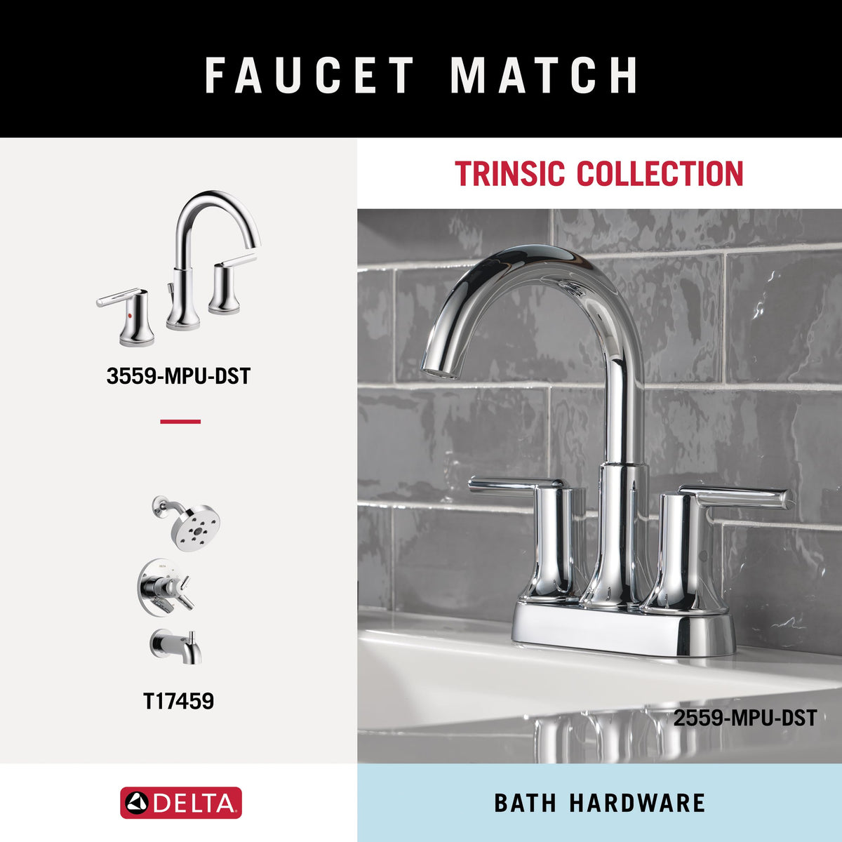 Delta Trinsic hook coordinates with Trinsic bath collection.