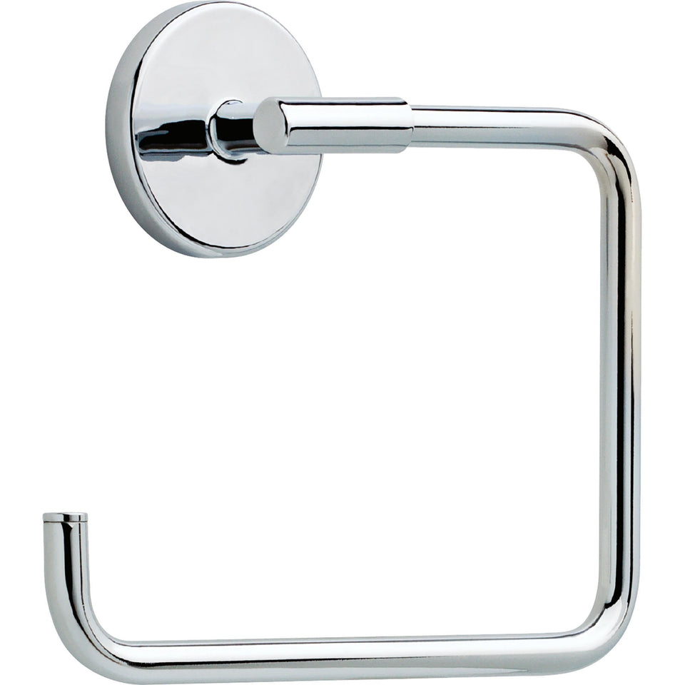 Delta Trinsic wall-mounted towel ring for easy towel access.