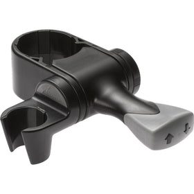 Delta U6300 ADA grab bar handshower mount in black for stable shower support.