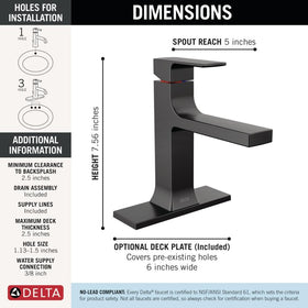 Delta Velum Diamond Seal technology close-up demonstrates durability and leak resistance.