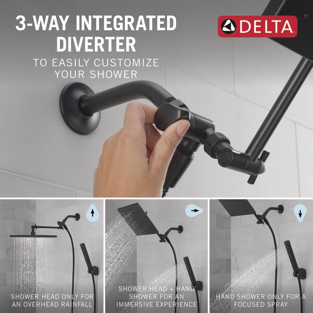 Delta wall-mount bracket for easy installation