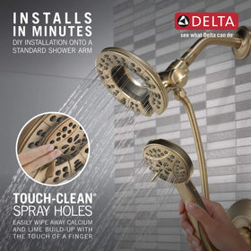 Delta Arvo with WaterSense efficiency to save water without sacrificing performance.