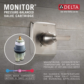 Delta Windemere bronze valve trim kit for reliable installation.