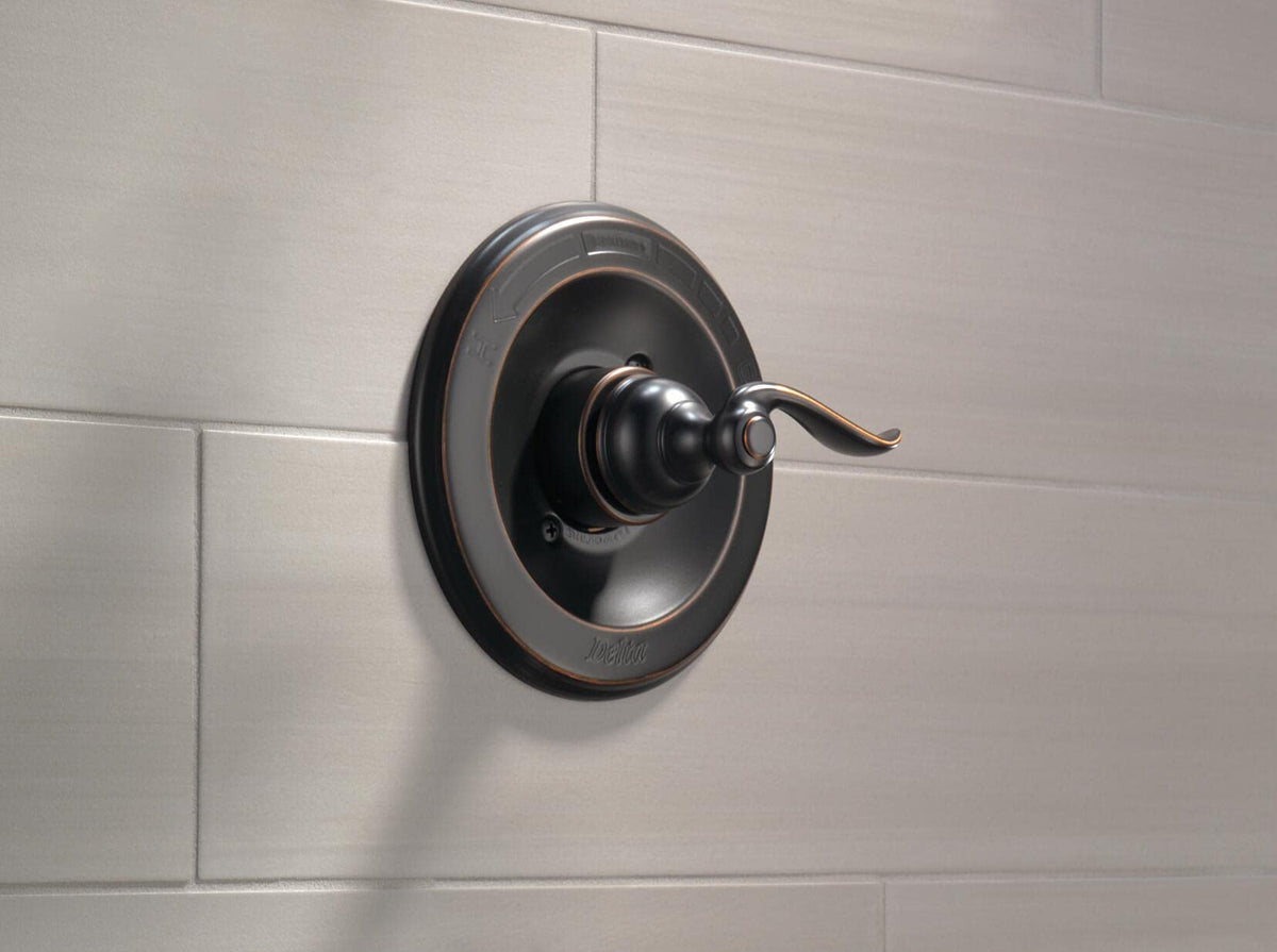 DELTA Windemere shower trim kit with single handle for precise temperature control