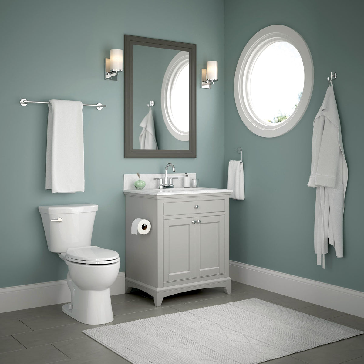 Delta zinc durable towel hook ready for daily use.