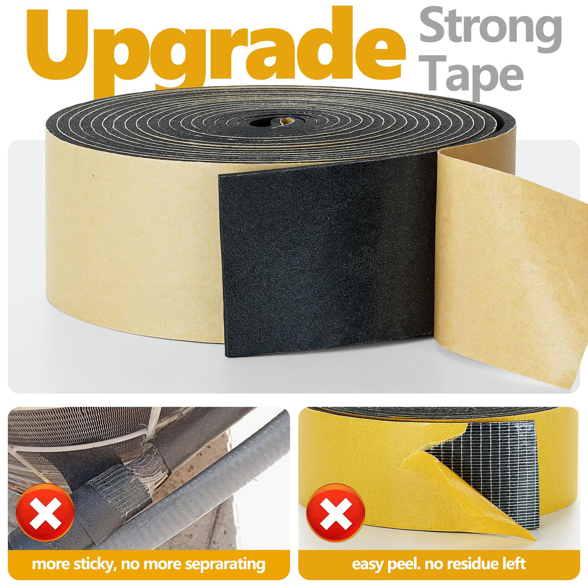 DEMEDO outdoor water pipe insulation wraps around pipes to shield against weather