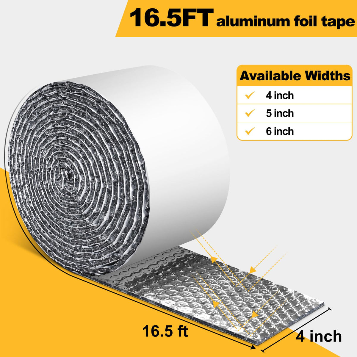 DEMEDO self-adhesive HVAC wrap applied to an AC hose for quick install