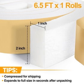 DEMEDO weather stripping for doors and windows blends with frames to reduce drafts.