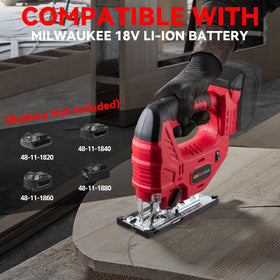 DEMIMA jig saw LED light improves visibility along your cut line