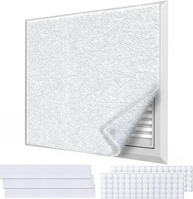 Demiwise air vent filter cut-to-fit for simple sizing.