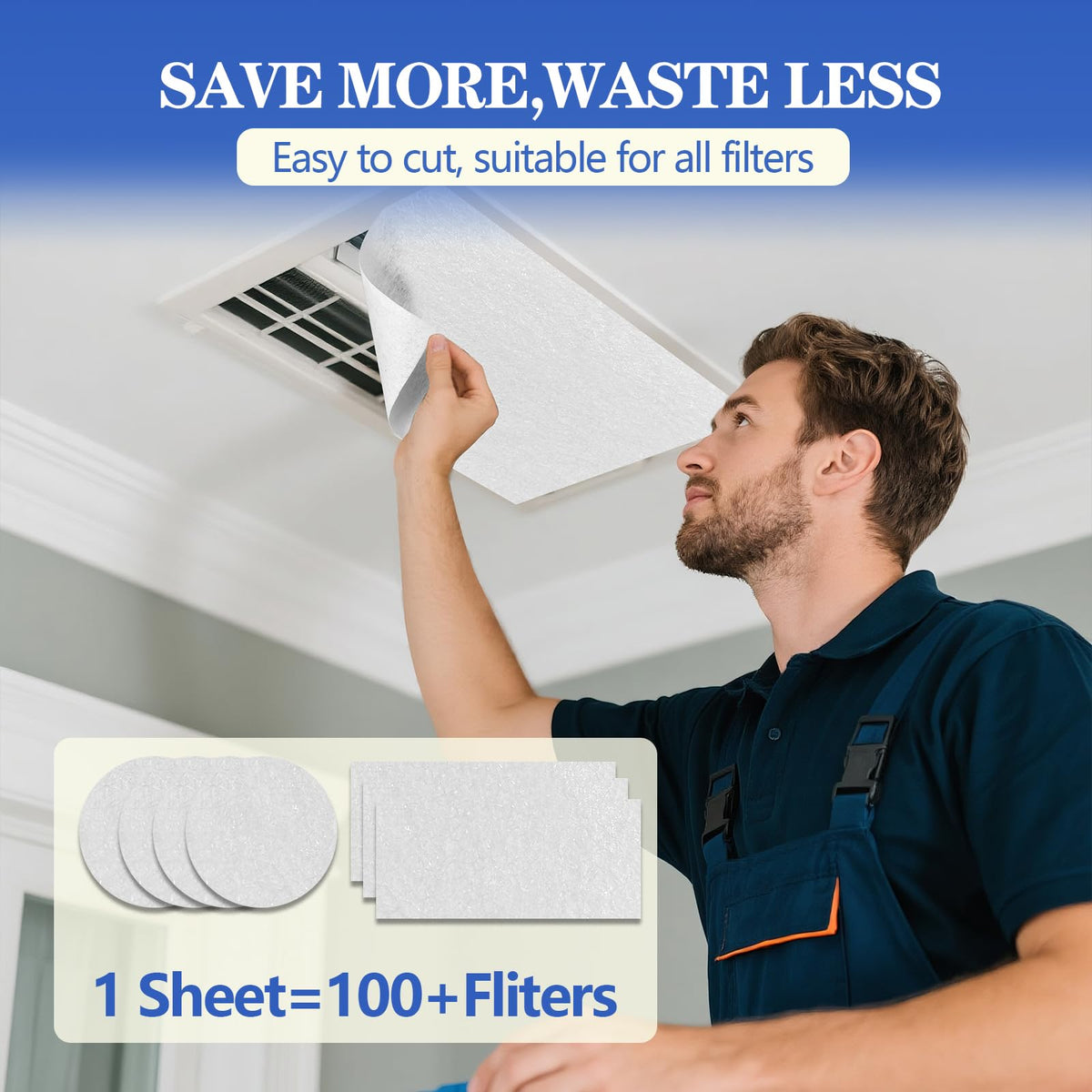 Demiwise MERV 8 filters dust and pet dander filtration for cleaner indoor air