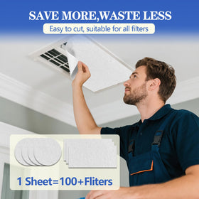 Demiwise MERV 8 filters dust and pet dander filtration for cleaner indoor air