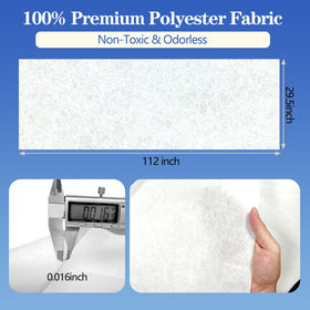 Demiwise MERV 8 fiberglass-free polyester media for safe daily use