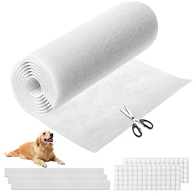 Demiwise MERV 8 filter material cut-to-fit for HVAC systems and DIY sizing