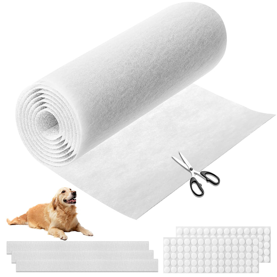 Demiwise MERV 8 filter material cut-to-fit for HVAC systems and DIY sizing
