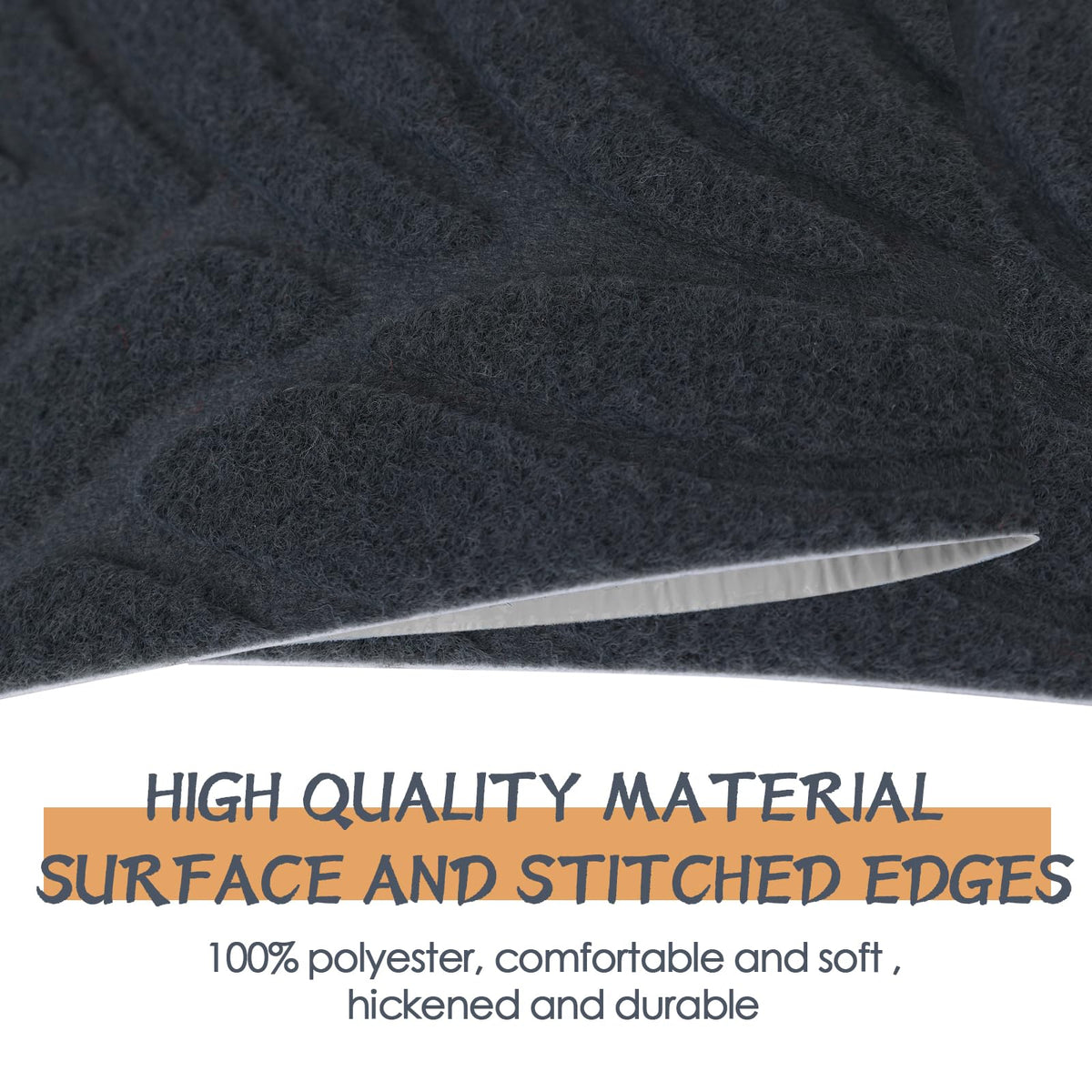 Demiwise stair tread with reusable rubber backing adheres securely without residue