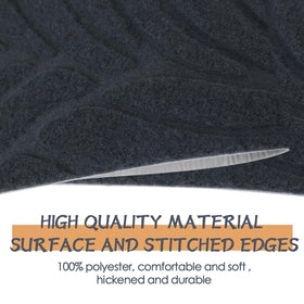 Demiwise stair tread with reusable rubber backing adheres securely without residue