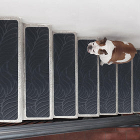 Demiwise durable rubber backing leaves no residue on floors